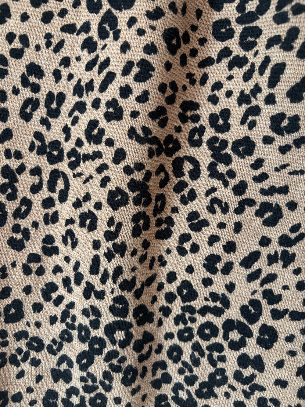 J. Jill Leopard Print Button-Front Shirt Jacket in Tan and Black - Picture 6 of 6